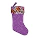 Disney Girls Felt Christmas Stocking with Printed Satin Cuff - 18 Inch (Sofia the First - Purple)