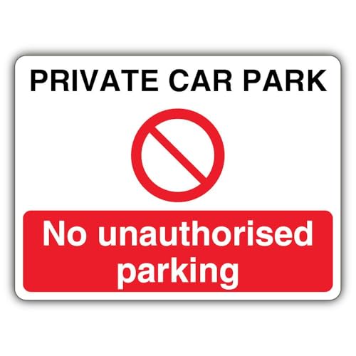 Panneau de sécurité pour parking privé réfléchissant panneau aluminium signalisation extérieure