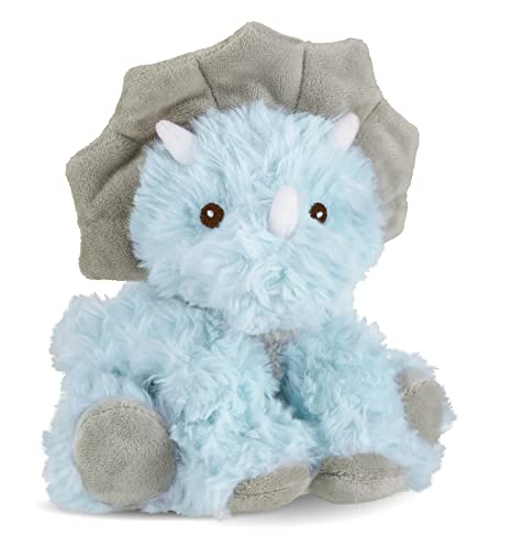 Image of Bearington Lil' Tracer Plush Stuffed Animal Dinosaur with Rattle, 5 inch