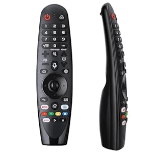 Magic Remote Fernbedienung für Fernsehen MR20GA, Voice Magic Fernbedienung AKB75855501 für AN-MR20GA MR19BA MR18BA MR650A, mit Pointer und Sprachfunktion