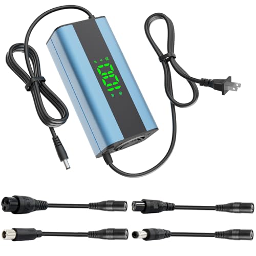 29.4V 2A Electric Scooter Charger 5 in 1 Plugs Universal,for