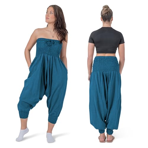 Shopoholic Fashion Plain Hippie Harem Trouser Aladdin Baggy Loose Fit Genie Gypsy Boho Pants2