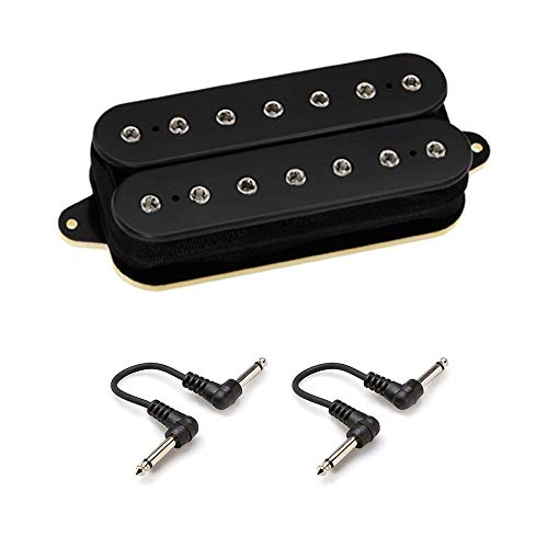 DiMarzio DP709 Ionizer 7-String Neck Humbucker Pickup with Patch Cables