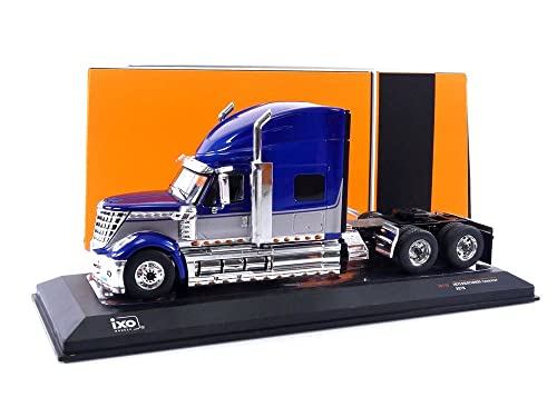 Modelo de coche Lonestar Train Machine 2010 azul metálico 1:43 miniatura 6
