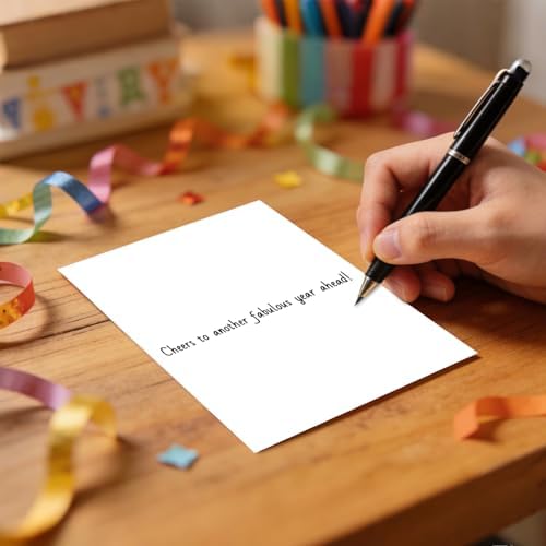 Funny 40th Birthday Card for Men Women, Whiskey Birthday Decorations for Husband Wife, Humor 40 Year Old Bday Cards for Him Her — view 4