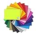 Heat Transfer Vinyl - Iron on Vinyl - Professional HTV Bundle Assorted Colored for Cricut Silhouette Cameo or Heat Press Best for DIY Design Bags Hats Hoodies T-shirts Set of 21 Sheets (12 x 10)