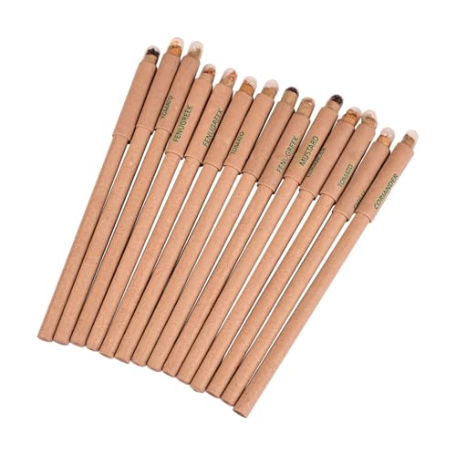Image of GIFTONETREE Plantable Seed Pens | Return Gift | Corporate Gifting | Best for Distributing in School (Loose Plain Pen, 40, count), Ink Color-Blue