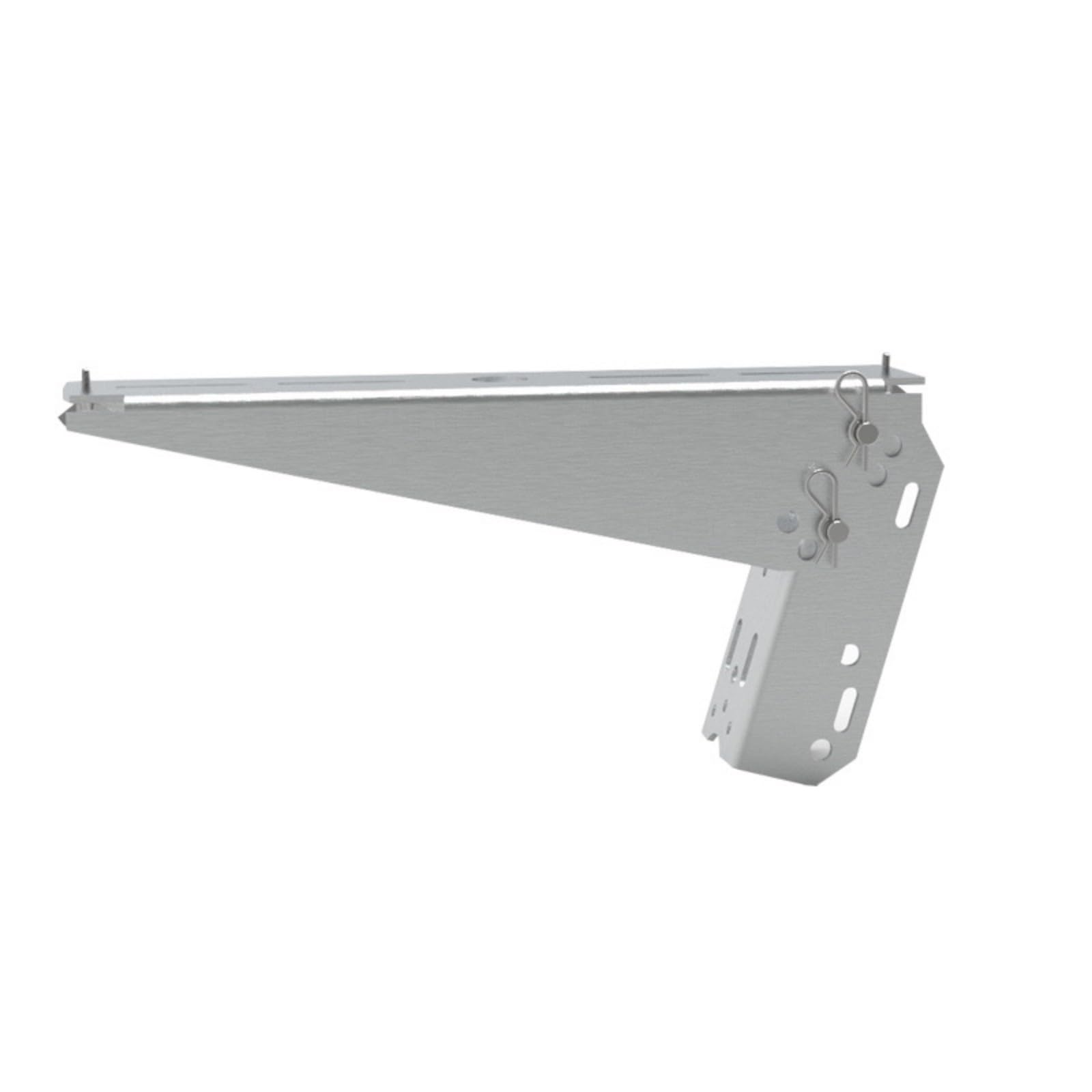 Estructura de montaje en pared de panel fotovoltaico modificable, paréntesis de aluminio fuerte para recolección de energía reforzada y montaje simple, soporte de montaje de panel solar montado en la