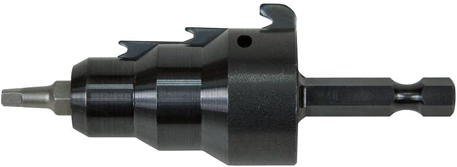 Klein Tools 85091 Klein Tools 85091 Power Conduit Reamer with Improved Bit Retention, 1/2-, 3/4- and 1-Inch, Made in USA