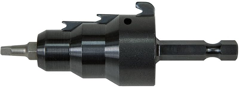 Klein Tools 85091 Klein Tools 85091 Escariador de conductos eléctricos con retención de puntas mejorada, 1/2, 3/4 y 1 pulgada, fabricado en EE. UU.