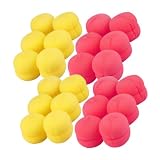 FRCOLOR 4 Sets Hair Curler Sponge Ball Mushroom Design Lightweight Curlers for Women Sleep Styling Tool 2.16In Hair Rollers Gentle No Heat Spiral Curlers