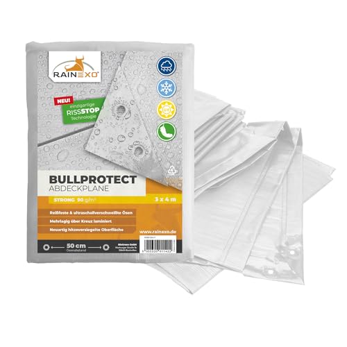 Preisvergleich Produktbild Rainexo RX90-3x4-T"Strong 90" Tarpaulin, Transparent