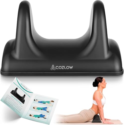 Psoas-Release-Massagegerät – Schwarz – Rücken- und Hüftbeuger-Muskelstrecker – Triggerpunkt-Tiefengewebsmassagegerät zur Schmerzlinderung – von Cozlow