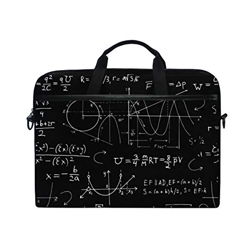 VICAFUCI Nuevo Bolso para portátil de 15-15.4 Pulgadas,Ecuación Matemáticas Fórmulas Figura Gráficos...