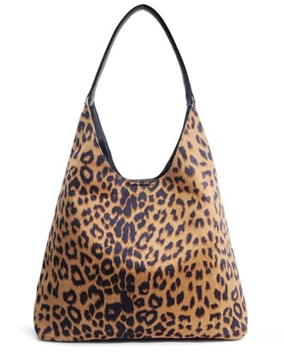 Bolso Tote Leopardo para Mujer con Cierre Magnético miniatura 1
