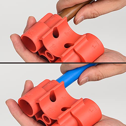 Pex Tubing Cutter & Push To Connect Fitting Debur Gauge Tool #TOP3