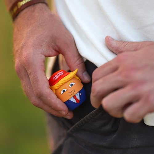Trump 2024 MAGA Mini Bluetooth Speaker – Portable Patriotic Wireless Sound with US Flag Design, 3-Watt Output, Compatible with iPhone/Android, Compact Travel Speaker for MAGA Fans & GOP Supporters by Generic - Used condition - Image 5