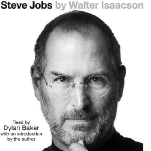 Steve Jobs by Walter Isaacson Audiobook copertina
