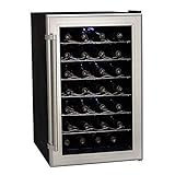 Koldfront TWR282S 28 Bottle Ultra Capacity Thermoelectric Wine Cooler - Platinum