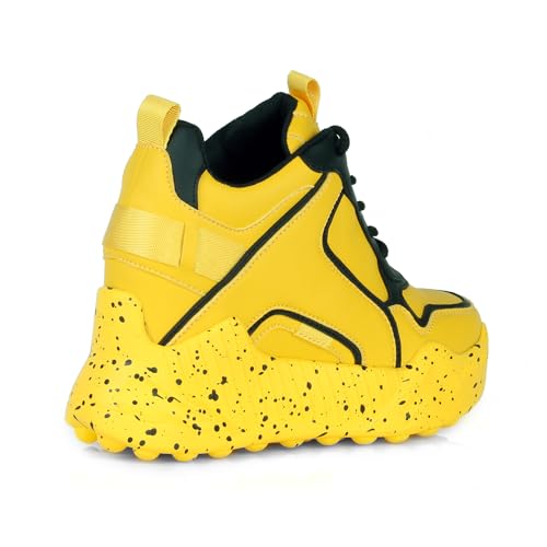 AnthonyWang Durian-01 Lace Up Hidden Wedge Women's Sneakers3