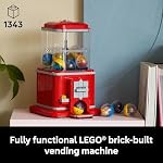 LEGO Ideas Distributeur de Minifigurines Ensemble de Construction pour Adultes - Décor Créatif de Bureau ou Affichage de Bibliothèque à Domicile - Jouet de Distribution de Capsules - Cadeau Nostalgique pour Hommes et Femmes, 18+ - 21358