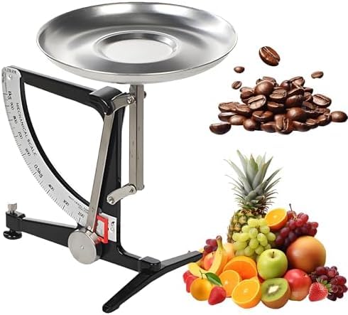 Báscula digital de cocina con plataforma de acero inoxidable para cocción precisa y mediciones científicas
