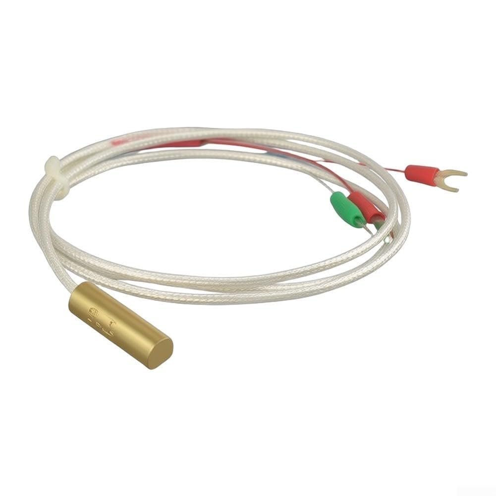 Sensor Temperatura PT100 para latón Pared Tubo 1m Sensor Temperatura