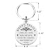 Richesele Saint Christopher Motorcycle Prayer Keychain - Biker Prayer Gifts for Men, Patron Saint of Travelers Protection Gift for Riders & Bikers