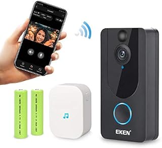 EKEN Smart Wireless WiFi Video Doorbell 1080p Cloud Storage Security Camera with PIR