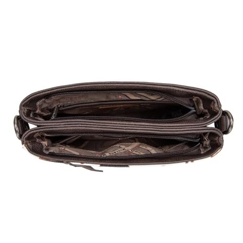 Image of Montana West Crossbody Bags for Women Multi Pocket Cross Body Bag Purses with Guitar Strap