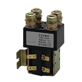 DC contactor 2NO DC Contactor SW82 CZWJ100A ZJWJ100A DPST Power Relay ...