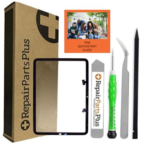 RepairPartsPlus for iPad 10th Generation Screen Replacement Premium Kit - Digitizer Glass Touch (iPad 10 2022, 10.9", A2696 | A2757 | A2777) + Tools, Adhesive, Guide, Small Parts -  Repair Parts Plus