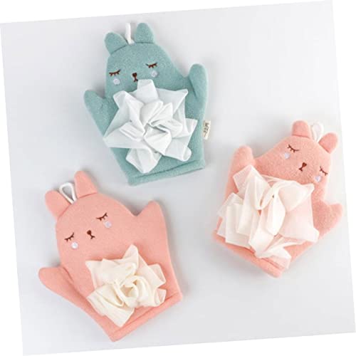 Éponge de bain réutilisable microfibre bébé pour un rituel exfoliant doux à la maison