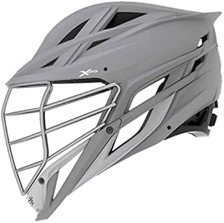 Cascade XRS (Matte Gray Shell/Silver Mask) Lacrosse Helmet