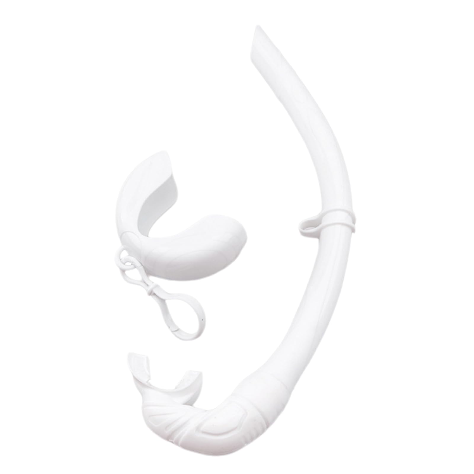 Tuba Flexible Enroulable En Silicone - Accessoire Plongée Apnée - Équipé D’un Étui - 9