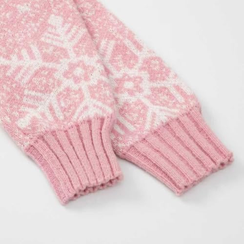 Image of Women's Funny Fall Winter Animal Floral Christmas Tree Long Sleeve Button Knit Cardigan Sweater