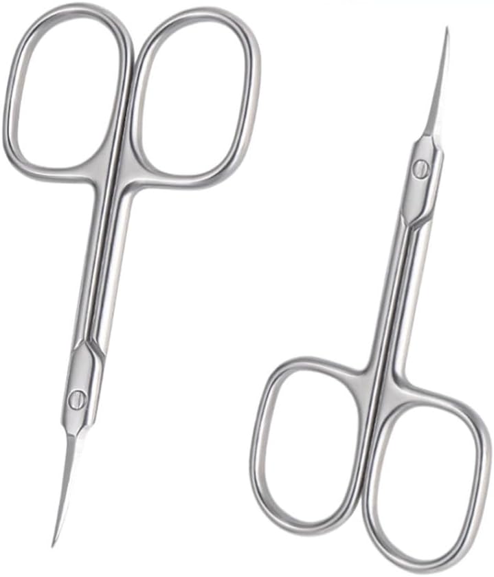 Cuticle Scissors Nail Cuticle Clippers Trimmer Remover Stainless Steel Professional Nail Art Tools Cuticule Cutter,1pcs