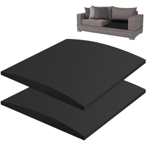LengSuaa 2Pcs 50 X50CM Sofa Cushions Support for Sagging Seat, High Density Under Couch Sag Repair, Cushion Support Foam Replacement for Sagging Seat Loveseat Chair