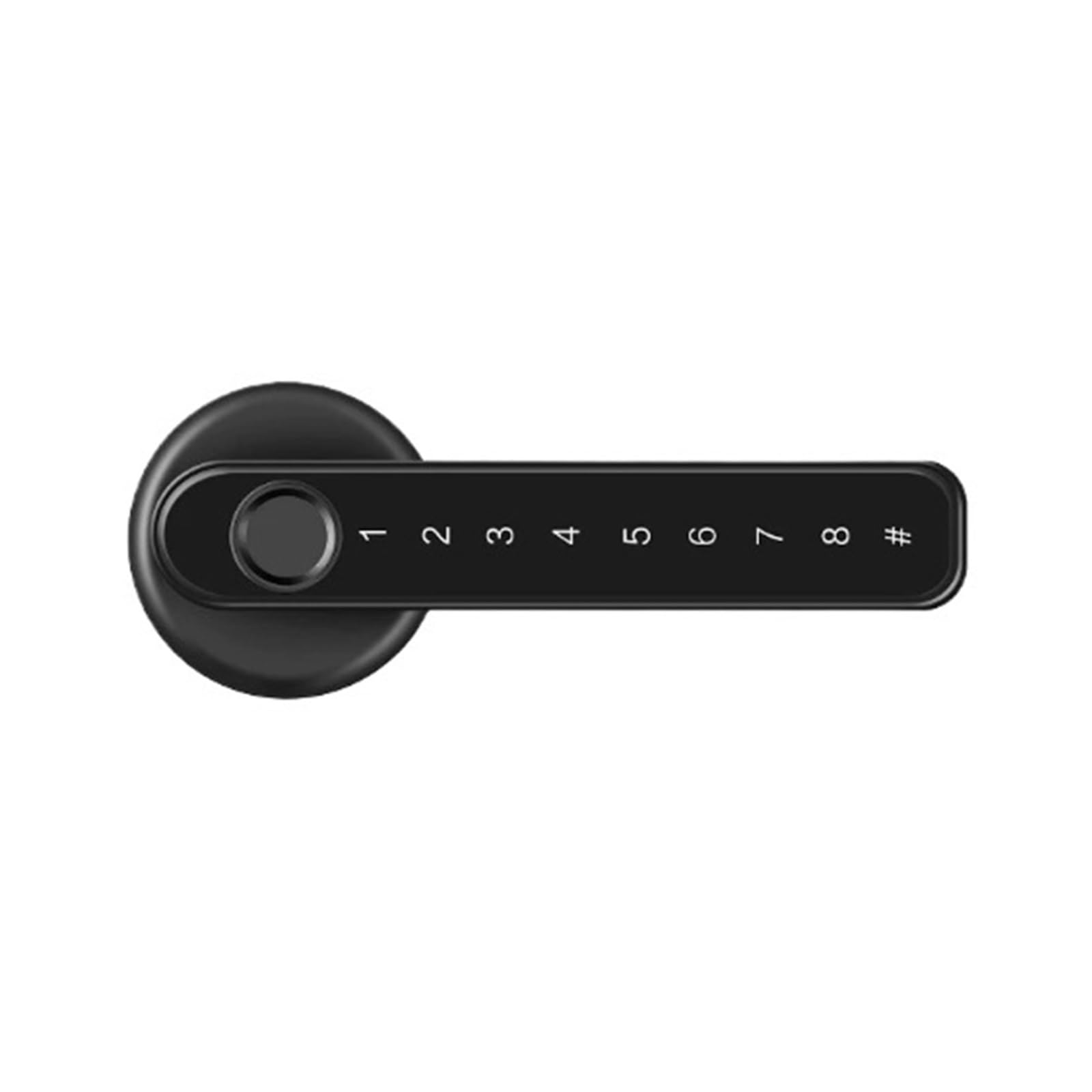 Smart Door Lock, Fingerprint Door Lock/smart Door Handle/biometric Door Lock Password Keypad/Key/Entrance Door Handle