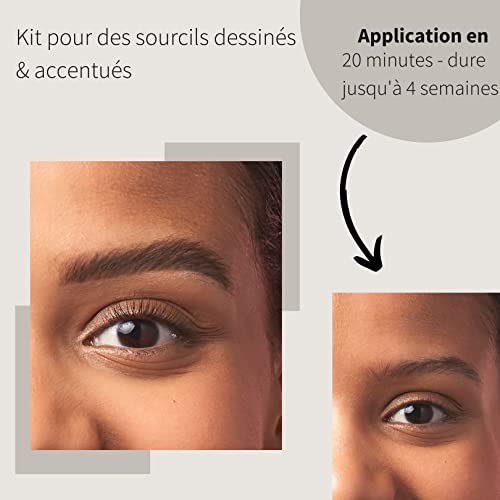 Couleur sourcils henné fleeky formule poudre naturelle marron - 4