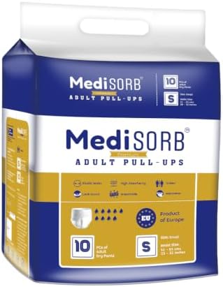 Adult Diaper S Size Pants | Men & Women | 10 Units