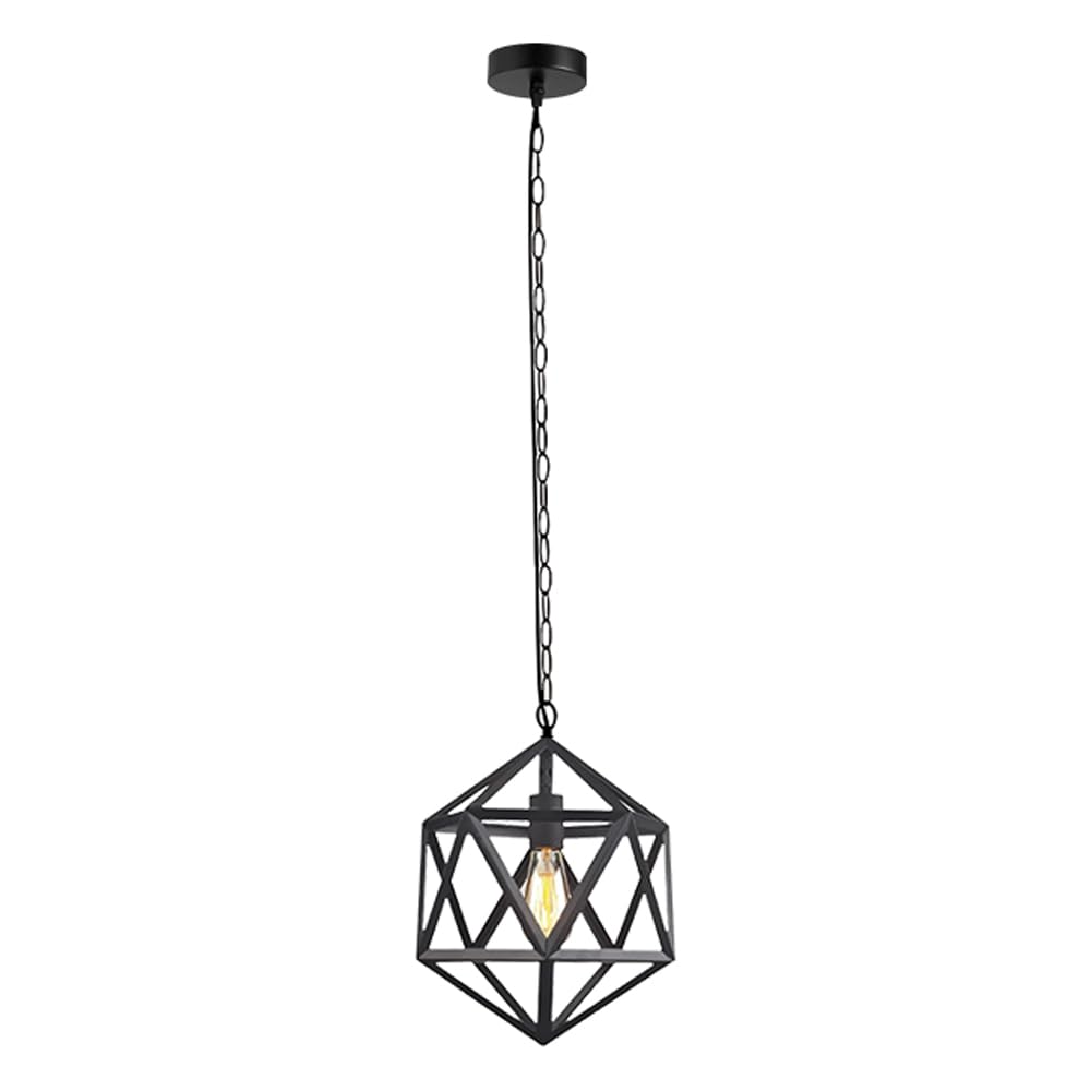GUOGUOSM American Industrial Style Chandelier, Height Adjustable Pendant Lamp, E26 Light Source Iron Hanging Light, Living Room Bedroom Kitchen Island Decorative Lighting Fixtures