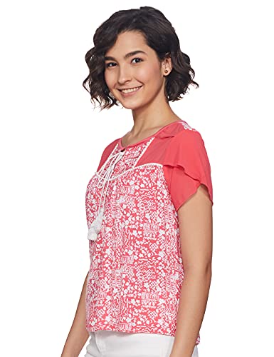 Image of Easybuy Women's Regular T-Shirt (AU21RA003LS Pink L