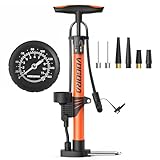 VOGORA Bomba Bicicleta, Portátil Mancha para Bicicleta Alta presión para Todas