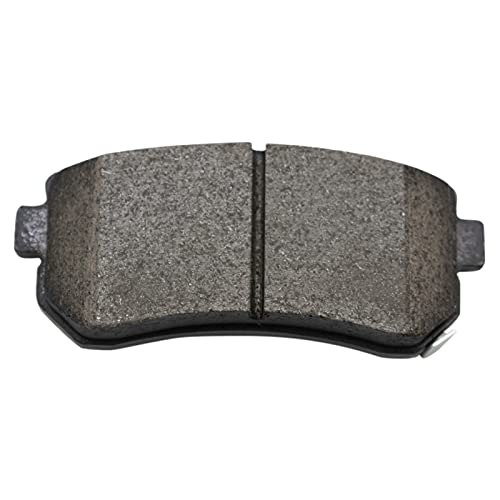 Image of TRQ Rear Brake Pad and Rotor Set Ceramic Coated Rotors Compatible with 2015 Hyundai Sonata 2014-2016 Kia Cadenza