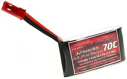 Thunder Power 3251SPF70J 325mAh 1S 3.7V G8 Pro Force 70C LiPo JST