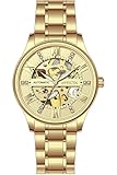 Invicta Objet D Art 69115 Orologio da Uomo - Movimento Automatico - Acciaio Inossidabile con Quadrante Dorato - 40 mm