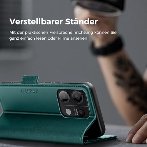 Pochette cuir Redmi Note 13 Pro 5G idéale pour voyager léger - 6