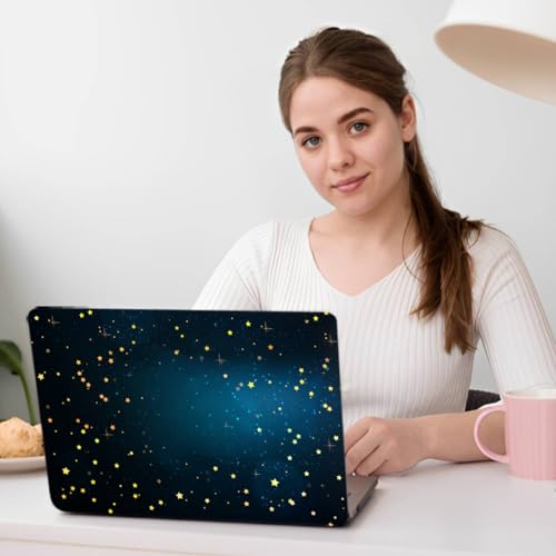 Carcasa MacBook Pro 13 A1278 para evitar arañazos con protector de plástico estrella azul 6