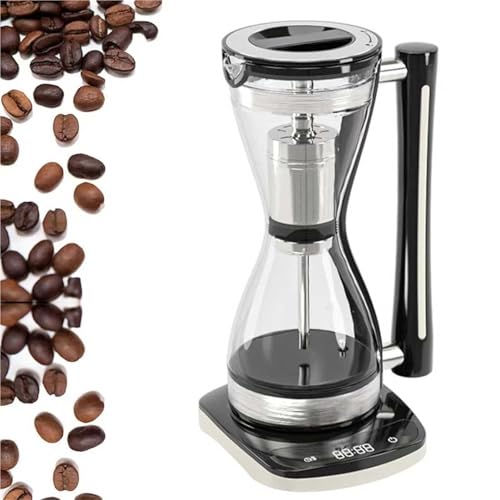 Generico Cafetera De Sifón De 750 W, Cafetera De Vacío Con Sifón De Vidrio, Con Filtro Reutilizable De Acero Inoxidable, 3 Velocidades Ajustables, Capacidad De 240 Ml, Protección Contra Quemaduras Generico Cafetera De Sifón De 750 W, Cafetera De Vacío Con Sifón De Vidrio, Con Filtro Reutilizable De Acero Inoxidable, 3 Velocidades Ajustables, Capacidad De 240 Ml, Protección Contra Quemaduras